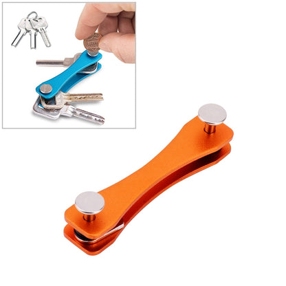 Portable Metal Key Storage Clip(Orange) - Retaining Clips by buy2fix | Online Shopping UK | buy2fix