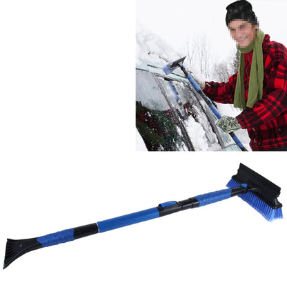 2 in 1 Car High-strength Scalable Removable Snow Shovel with Snow Frost Broom Brush And Ice Scraper - Ice Scraper by buy2fix | Online Shopping UK | buy2fix