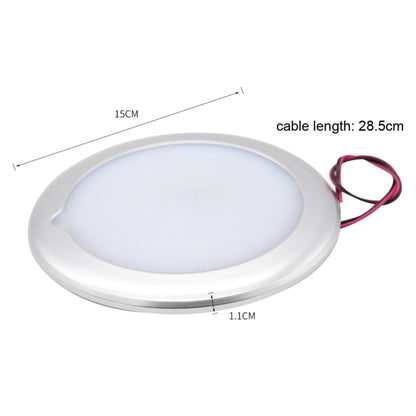 DC 9-30V 4.5W 3000-3300K IP67 Marine RV Dimmable 150mm LED Dome Light Ceiling Lamp, with Touch Control - Marine Accessories & Parts by buy2fix | Online Shopping UK | buy2fix