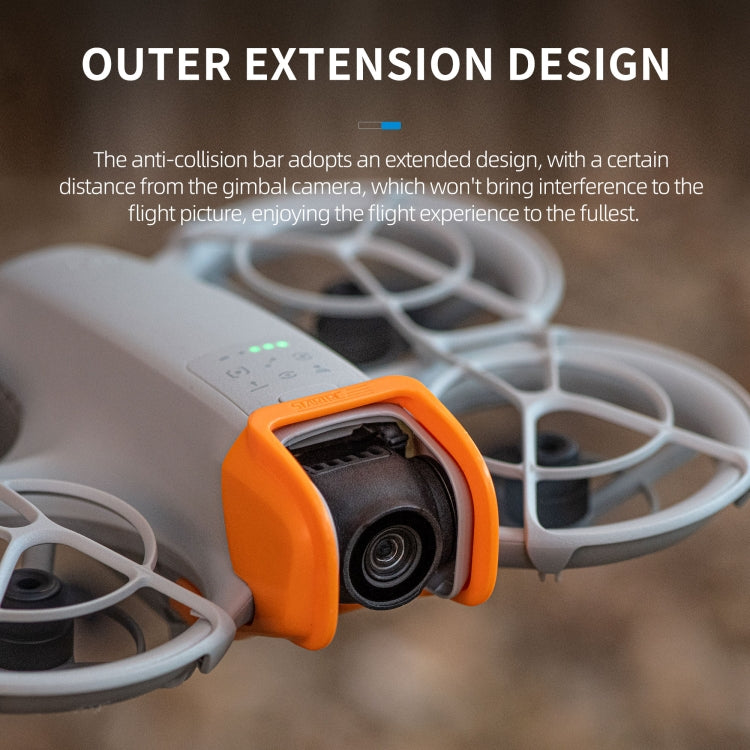 For DJI Neo STARTRC Gimbal Lens Anti-collision Protection Bumper (Orange) - Other by STARTRC | Online Shopping UK | buy2fix