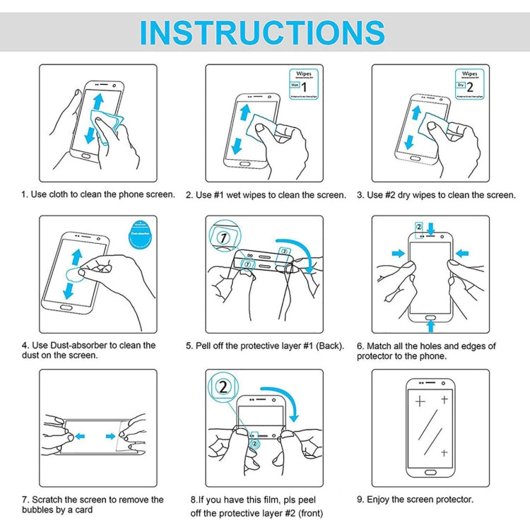 For Doogee S40 Pro 10 PCS 0.26mm 9H 2.5D Tempered Glass Film - Others by buy2fix | Online Shopping UK | buy2fix