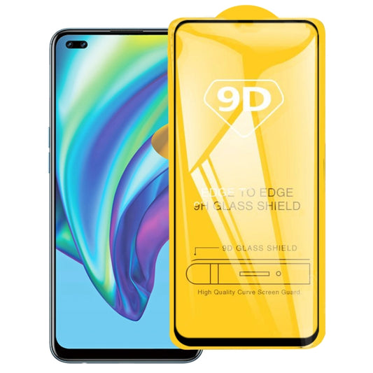 For OPPO Reno4 Lite 9D Full Glue Full Screen Tempered Glass Film - OPPO Tempered Glass by imak | Online Shopping UK | buy2fix