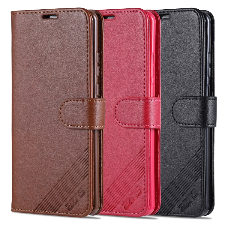 For Huawei Mate 40 Pro AZNS Sheepskin Texture Horizontal Flip Leather Case with Holder & Card Slots & Wallet(Red) - Huawei Cases by AZNS | Online Shopping UK | buy2fix