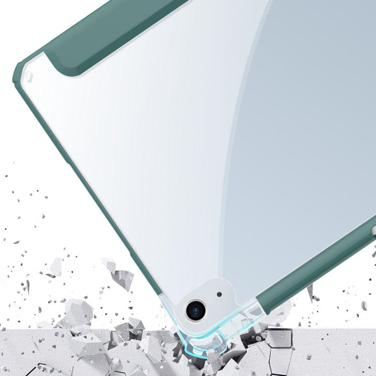 Mutural Pinyue Series PC + TPU Horizontal Flip Leather Case with Holder & Pen Slot & Sleep / Wake-up Function For iPad Air 2022 / 2020 10.9(Mint Green) - iPad Air (2022) / (2020) 10.9 Cases by Mutural | Online Shopping UK | buy2fix