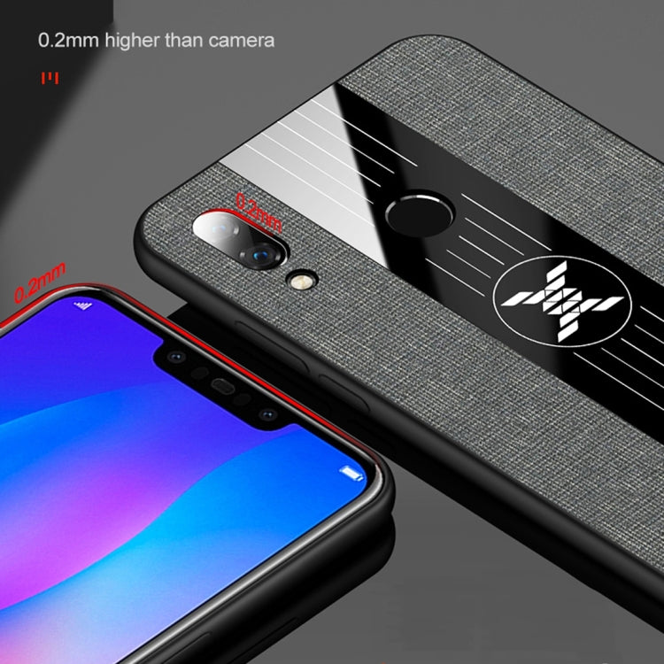 For Huawei nova 3i XINLI Stitching Cloth Textue Shockproof TPU Protective Case(Black) - Huawei Cases by XINLI | Online Shopping UK | buy2fix