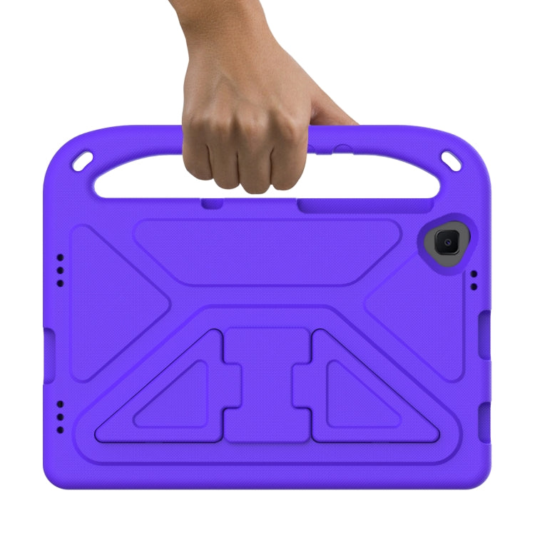 For Xiaomi Mi Pad 4 Plus & Samsung Galaxy Tab A 10.1 2019 SM-T510 / SM-T515 Handle Portable EVA Shockproof Protective Case with Triangle Holder(Purple) - Others by buy2fix | Online Shopping UK | buy2fix