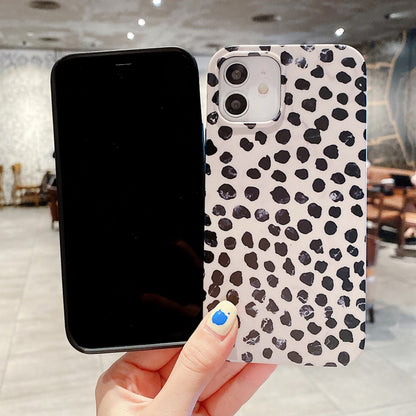 For iPhone 12 / 12 Pro Natural Scenery Pattern TPU Protective Case(Spots) - iPhone 12 / 12 Pro Cases by buy2fix | Online Shopping UK | buy2fix