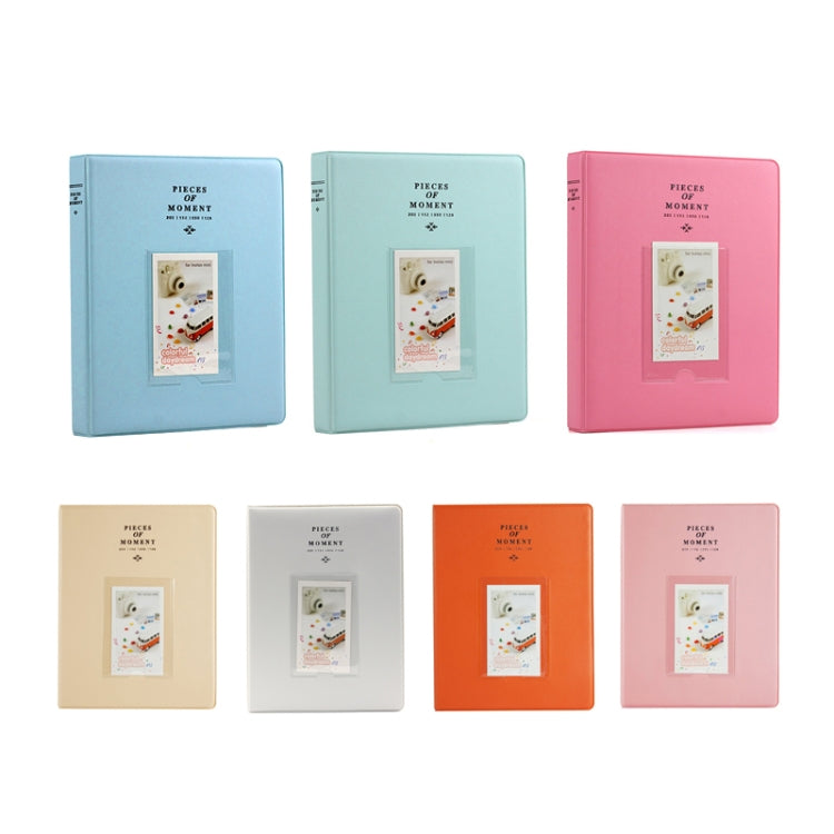 128 Pockets Photo Book Album Name Card Holder for Fujifilm Instax Mini 8 /7s /70 /25 /50s /90(Light Mint) - Photo Albums & Photo Frames by buy2fix | Online Shopping UK | buy2fix