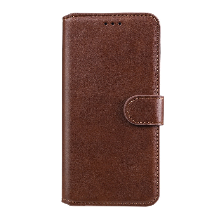 Classic Calf Texture PU + TPU Horizontal Flip Leather Case with Holder & Card Slots & Wallet For OPPO Realme GT 5G(Brown) - Realme Cases by buy2fix | Online Shopping UK | buy2fix