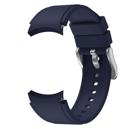 For Samsung Galaxy Watch4 Classic 42mm Silicone Watch Band(Midnight Blue) - Watch Bands by buy2fix | Online Shopping UK | buy2fix