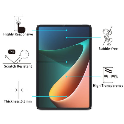 For Xiaomi Pad 5 25 PCS 9H 2.5D Explosion-proof Tempered Glass Film - More Tablet Tempered Glass by buy2fix | Online Shopping UK | buy2fix