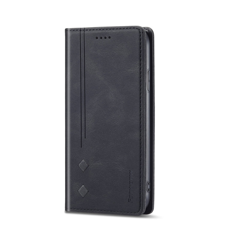 For iPhone 11 Forwenw F2 Series Magnetic Horizontal Flip Leather Case with Holder & Card Slots & Wallet (Black) - iPhone 11 Cases by Forwenw | Online Shopping UK | buy2fix