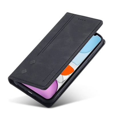 For iPhone 11 Forwenw F2 Series Magnetic Horizontal Flip Leather Case with Holder & Card Slots & Wallet (Black) - iPhone 11 Cases by Forwenw | Online Shopping UK | buy2fix