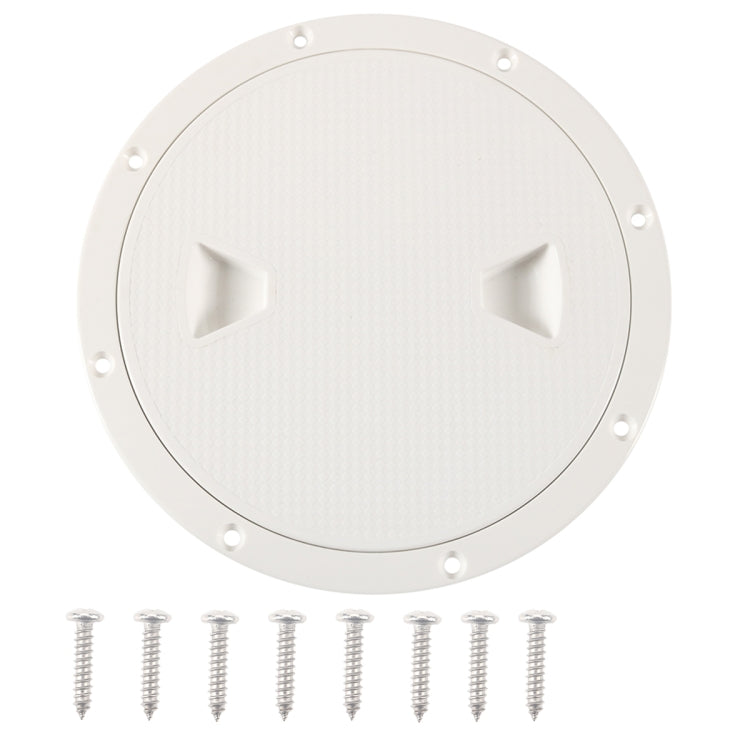 A5943 8 inch Boat / Yacht Round Deck Cover Hatch Case with Screws - Marine Accessories & Parts by buy2fix | Online Shopping UK | buy2fix