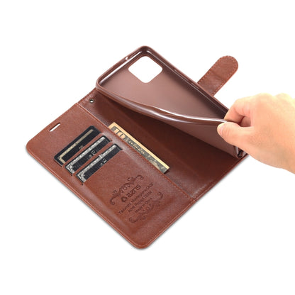 AZNS Sheepskin Texture Horizontal Flip Leather Case with Holder & Card Slots & Wallet For Honor Play 20(Brown) - Honor Cases by AZNS | Online Shopping UK | buy2fix