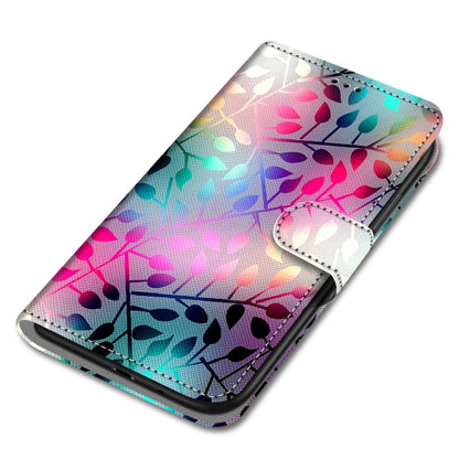 For Huawei P50 Coloured Drawing Cross Texture Horizontal Flip PU Leather Case with Holder & Card Slots & Wallet & Lanyard(Translucent Glass) - Huawei Cases by buy2fix | Online Shopping UK | buy2fix