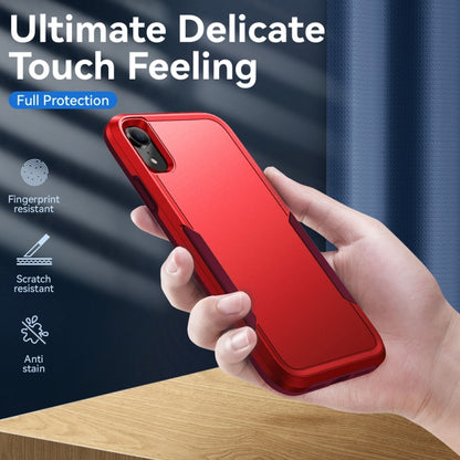 For iPhone XR Pioneer Armor Heavy Duty Shockproof Phone Case(Red) - More iPhone Cases by buy2fix | Online Shopping UK | buy2fix