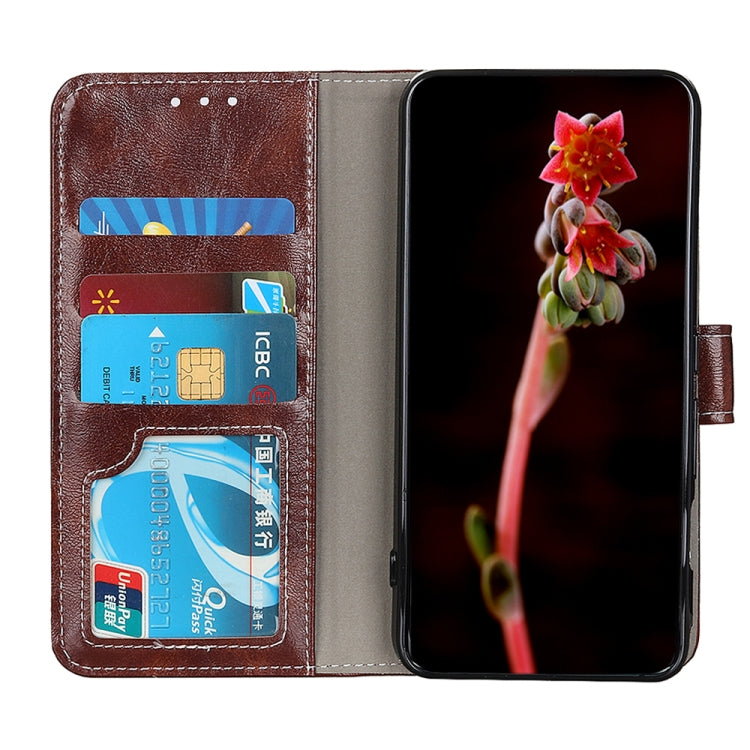 For Xiaomi Mi 11T / 11T Pro Retro Crazy Horse Texture Horizontal Flip Leather Case with Holder & Card Slots & Photo Frame & Wallet(Brown) - Xiaomi Cases by buy2fix | Online Shopping UK | buy2fix