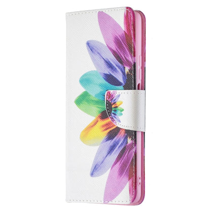 For Xiaomi Mi 11T Colored Drawing Pattern Horizontal Flip Leather Case with Holder & Card Slots & Wallet(Sun Flower) - Xiaomi Cases by buy2fix | Online Shopping UK | buy2fix