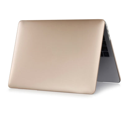 For Macbook Pro 16 inch Laptop Metal Style Protective Case(Gold) - MacBook Pro Cases by buy2fix | Online Shopping UK | buy2fix