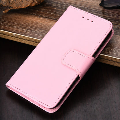 For iPhone SE 2022 / SE 2020 / 8 / 7 Crystal Texture Horizontal Flip Leather Case with Holder & Card Slots & Wallet(Pink) - iPhone SE 2022 / 2020 / 8 / 7 Cases by buy2fix | Online Shopping UK | buy2fix