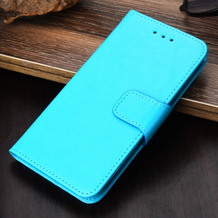 For Motorola Moto G30 Crystal Texture Horizontal Flip Leather Case with Holder & Card Slots & Wallet(Light Blue) - Motorola Cases by buy2fix | Online Shopping UK | buy2fix