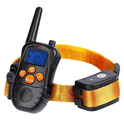 998DC Bark Stopper Remote Control Electric Shock Collar Dog Training Device, Plug Type:US Plug - Training Aids by buy2fix | Online Shopping UK | buy2fix