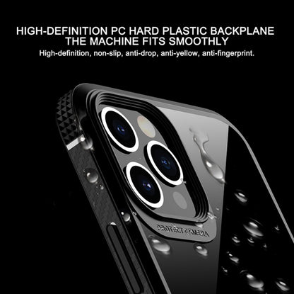 For iPhone 11 Pro MG Series Carbon Fiber TPU + Clear PC Four-corner Airbag Shockproof Case (White) - iPhone 11 Pro Cases by buy2fix | Online Shopping UK | buy2fix