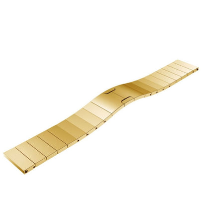 For Huawei GT3 46mm Watch One-bead Steel Original Buckle Watch Band,Width 22mm(Gold) - Watch Bands by buy2fix | Online Shopping UK | buy2fix