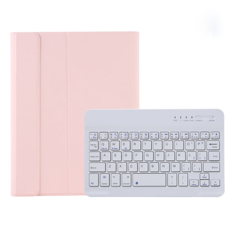 A06B Ultra-thin Detachable Bluetooth Keyboard Leather Tablet Case with Pen Slot & Holder for iPad mini 6(Pink) - For iPad mini by buy2fix | Online Shopping UK | buy2fix