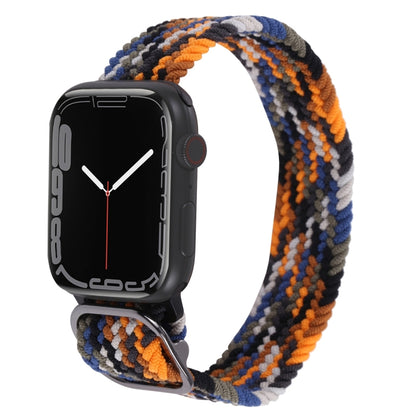 Nylon Braid Strap Watch Band For Apple Watch Ultra 49mm&Watch Ultra 2 49mm / Series 9&8&7 45mm / SE 3&SE 2&6&SE&5&4 44mm / 3&2&1 42mm(16) - Watch Bands by buy2fix | Online Shopping UK | buy2fix