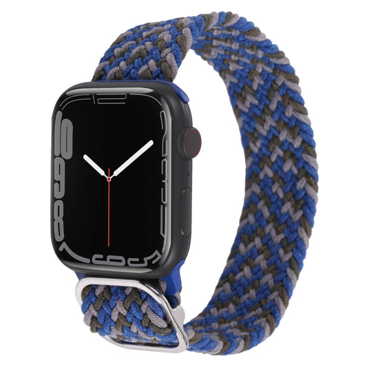 Nylon Braid Strap Watch Band For Apple Watch Ultra 49mm&Watch Ultra 2 49mm / Series 9&8&7 45mm / SE 3&SE 2&6&SE&5&4 44mm / 3&2&1 42mm(17) - Watch Bands by buy2fix | Online Shopping UK | buy2fix