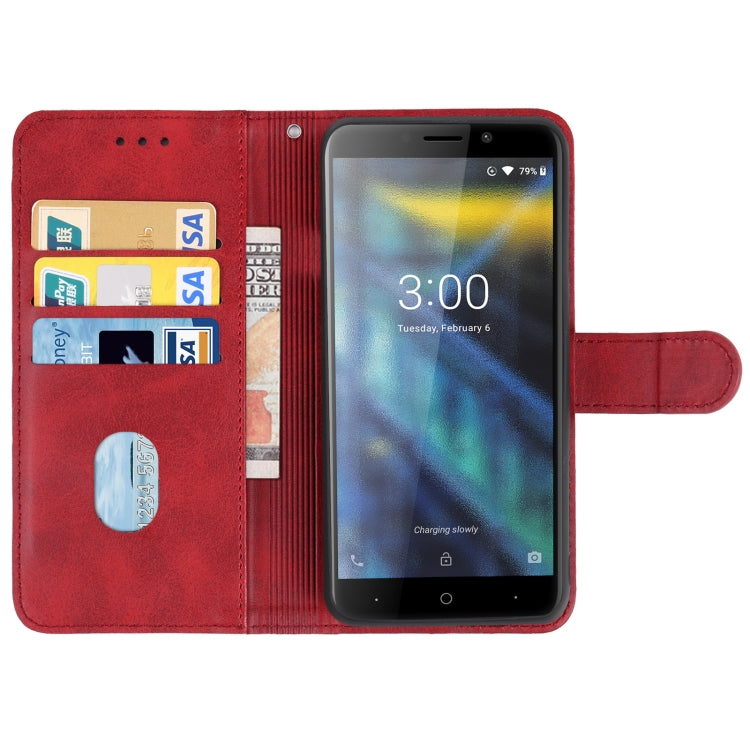 Leather Phone Case For DOOGEE X50L(Red) - Doogee Cases by buy2fix | Online Shopping UK | buy2fix