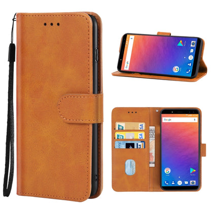 Leather Phone Case For Ulefone Power 3 / Power 3S(Brown) - Ulefone Cases by buy2fix | Online Shopping UK | buy2fix