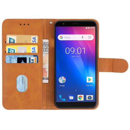 Leather Phone Case For Ulefone S1(Brown) - Ulefone Cases by buy2fix | Online Shopping UK | buy2fix