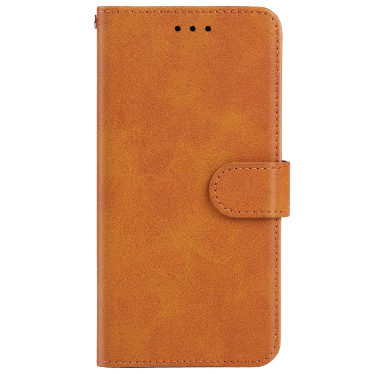 Leather Phone Case For Ulefone Note 12P(Brown) - Ulefone Cases by buy2fix | Online Shopping UK | buy2fix