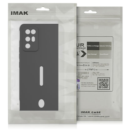 For OPPO Reno7 5G imak UC-4 Series Straight Edge TPU Soft Protective Case(Light Cyan) - OPPO Cases by imak | Online Shopping UK | buy2fix