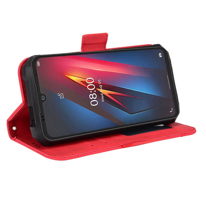 For Ulefone Armor 8 Skin Feel Calf Pattern Leather Phone Case(Red) - Ulefone Cases by buy2fix | Online Shopping UK | buy2fix