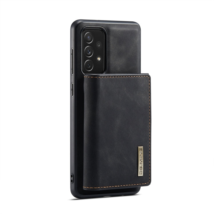 For Samsung Galaxy A33 5G DG.MING M1 Series 3-Fold Multi Card Wallet  Phone Case(Black) - Galaxy Phone Cases by DG.MING | Online Shopping UK | buy2fix