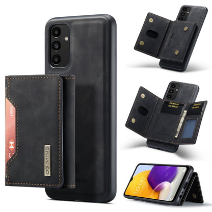 For Samsung Galaxy A13 4G DG.MING M2 Series 3-Fold Multi Card Bag + Phone Case(Black) - Galaxy Phone Cases by DG.MING | Online Shopping UK | buy2fix