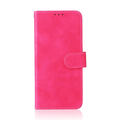 For DOOGEE S96 Pro Skin Feel Magnetic Buckle Calf Texture PU Phone Case(Rose Red) - Doogee Cases by buy2fix | Online Shopping UK | buy2fix