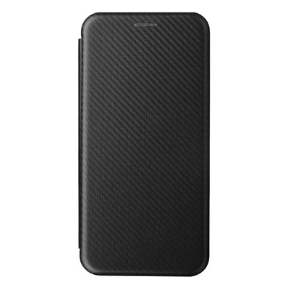 For Blackview A55 Carbon Fiber Texture Horizontal Flip PU Phone Case(Black) - More Brand by buy2fix | Online Shopping UK | buy2fix