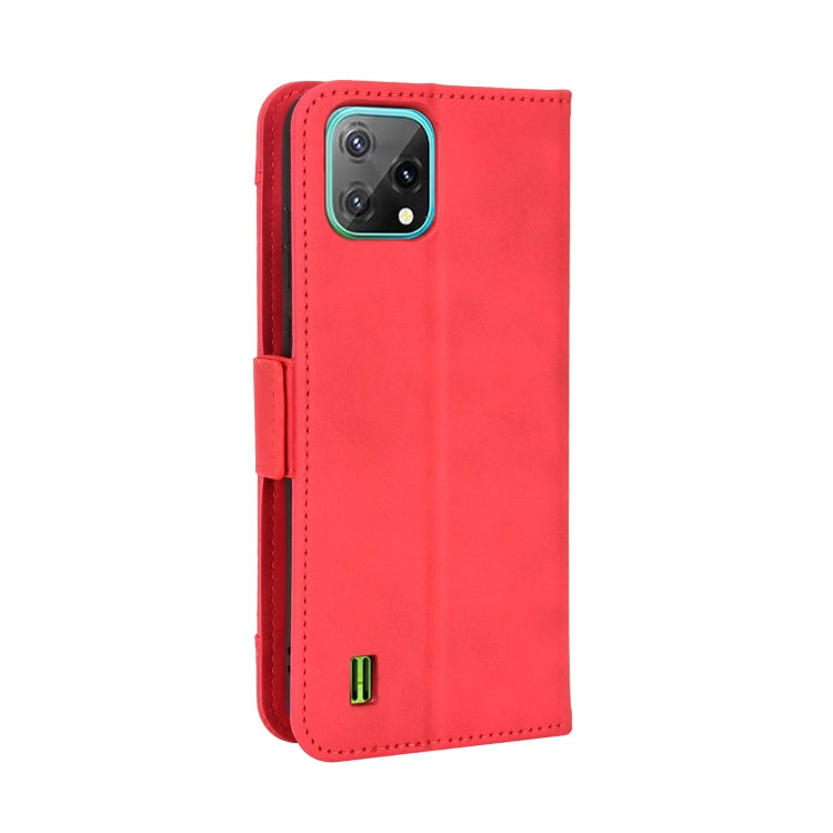 For Blackview A55 Skin Feel Calf Pattern Leather Phone Case(Red) - More Brand by buy2fix | Online Shopping UK | buy2fix