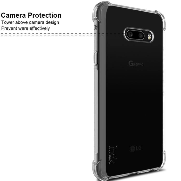 For LG G8X ThinQ / V50S ThinQ 5G IMAK All-inclusive Shockproof Airbag TPU Case with Screen Protector(Transparent) - LG by imak | Online Shopping UK | buy2fix