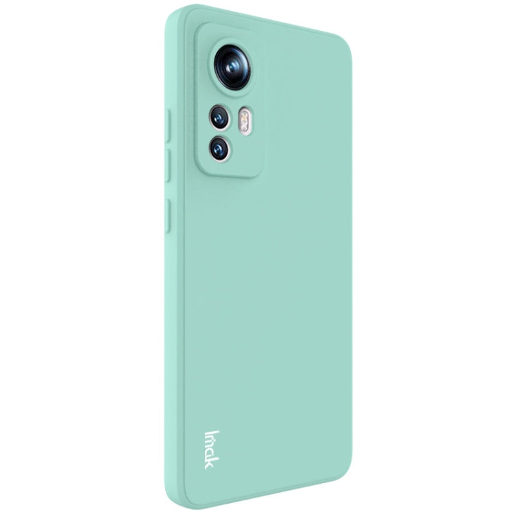 For Xiaomi 12 / 12X IMAK UC-4 Series Straight Edge TPU Soft Phone Case(Light Cyan) - Xiaomi Cases by imak | Online Shopping UK | buy2fix