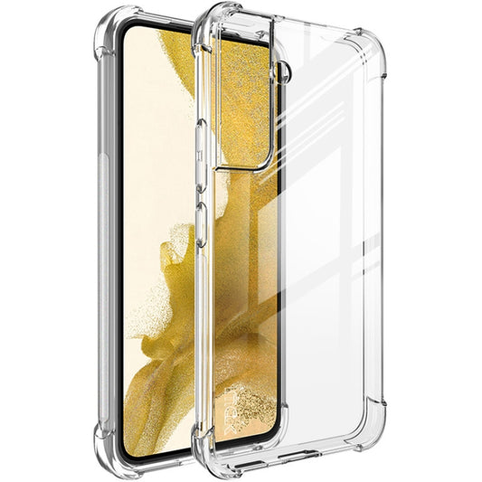 For Samsung Galaxy S22 5G imak TPU Phone Case with Screen Protector(Transparent) - Galaxy S22 5G Cases by imak | Online Shopping UK | buy2fix