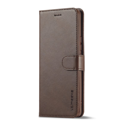 For Honor 50 / nova 9 LC.IMEEKE Calf Texture Leather Phone Case(Coffee) - Honor Cases by LC.IMEEKE | Online Shopping UK | buy2fix