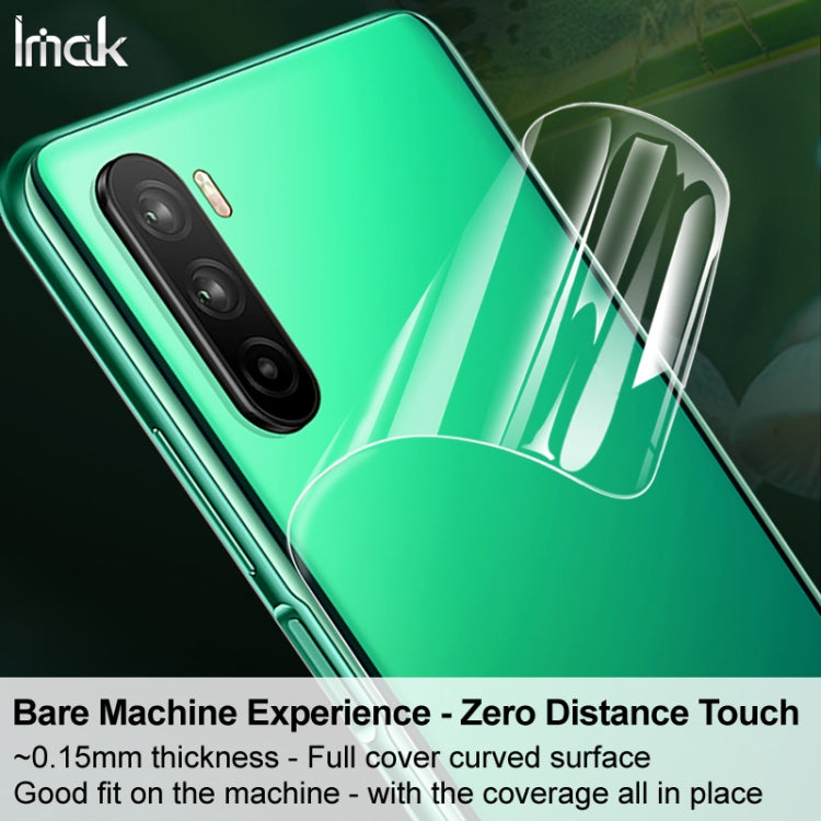 For Xiaomi Redmi K40S 5G 2 PCS IMAK 0.15mm Curved Full Screen Protector Hydrogel Film Back Protector -  by imak | Online Shopping UK | buy2fix