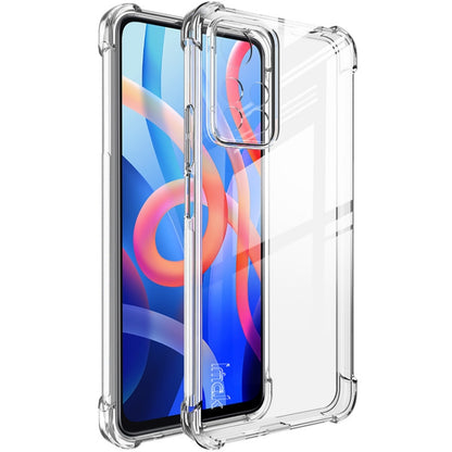 For Xiaomi Redmi Note 11 Pro China / Note 11 Pro+ 5G IMAK All Coverage Shockproof Airbag TPU Case with Screen Protector(Transparent) - Xiaomi Cases by imak | Online Shopping UK | buy2fix