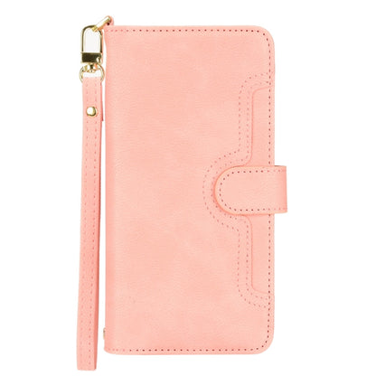 For Doogee S86 / S86 Pro Litchi Texture Zipper Leather Phone Case(Pink) - Doogee Cases by buy2fix | Online Shopping UK | buy2fix